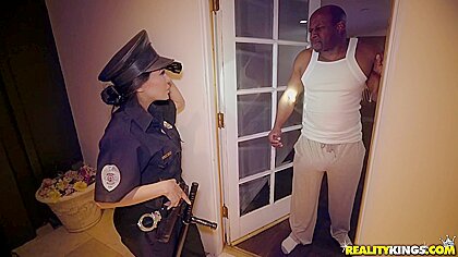 Nasty Police Officer Wanna Feel Bbc In Her Pussy With Lela Star And Prince Yahshua