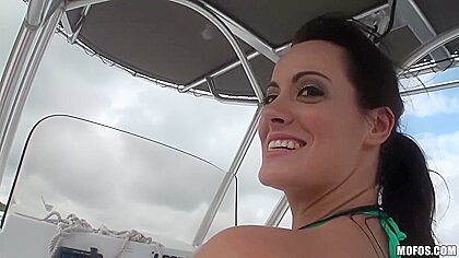 Mandy Haze In Anal Sex On A Boat