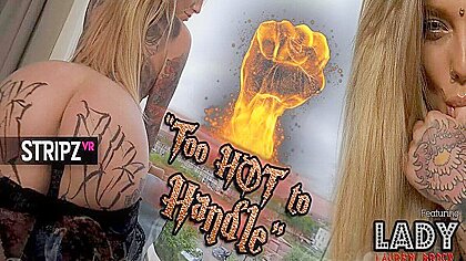 Lauren Brock Too Hot To Handle Tattooed Star Stripper Experience...