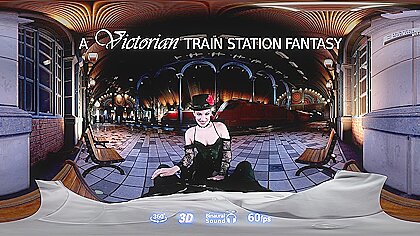 Bobbi dylan victorian train station fantasy...
