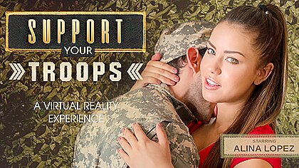 Alina Lopez In Support Your Troops! - Charmed Forces