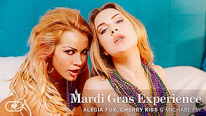 Alecia Fox And Mardi Gras Incredible Sex Clip Missionary Craziest Only Here...