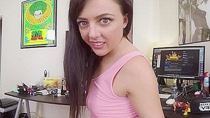 Whitney Wright In Brunette Gets Horny Watching Your Vr Porn