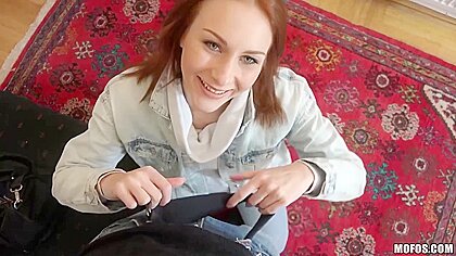 Russian Redhead Is Easily Seduced With Alice Marshall