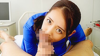 Squeezing The Glans At The asm Control Clinic; Japanese Blowjob And Pov Sex - Kanna Misaki