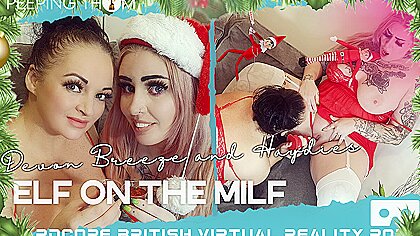 Elf On The Milf Older And Younger Lesbian Amateurs...