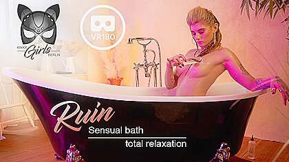 Ruin takes a sensual bath...
