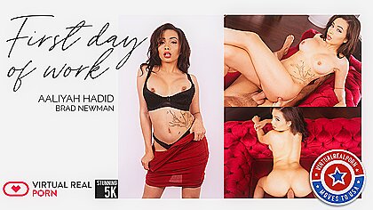 Aaliyah hadid in first day of...