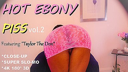 Hot Ebony P Vol 2 Black Babe Watersport Solo...